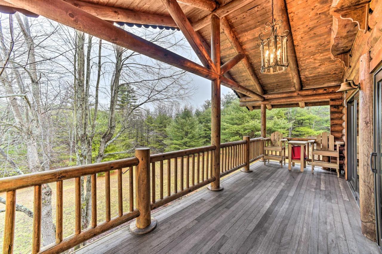 Spacious Cabin With Decks Near Saratoga Springs Middle Grove Luaran gambar